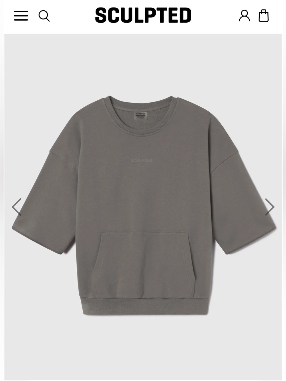Megàlo 3/5 Sleeve Crewneck